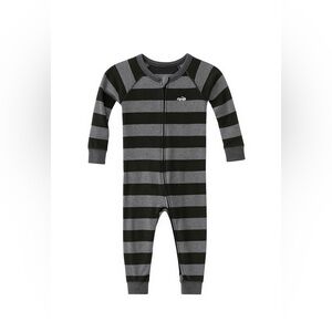 Old Navy Green and Gray Striped Kids Pajamas